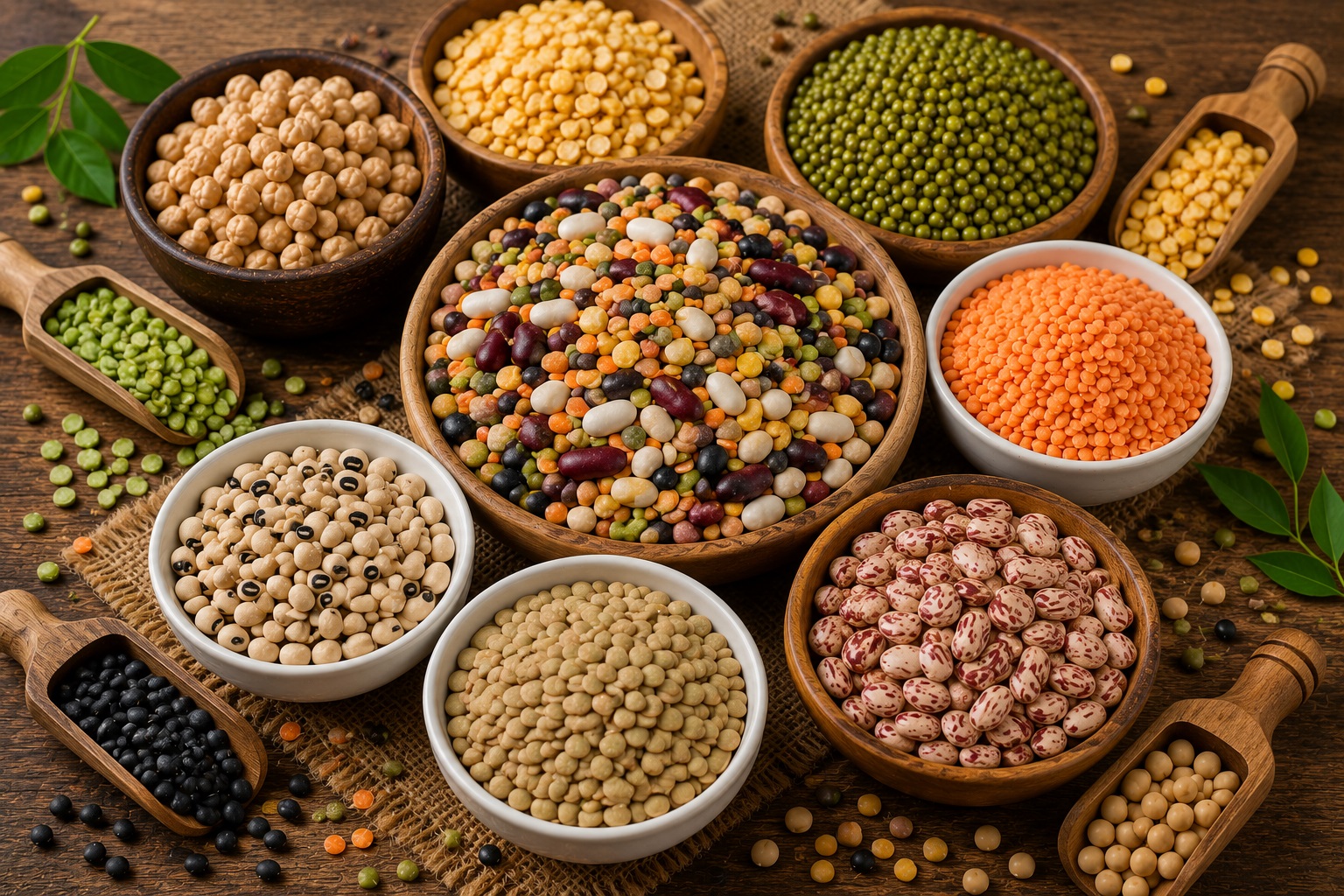 Other pulses and commodities